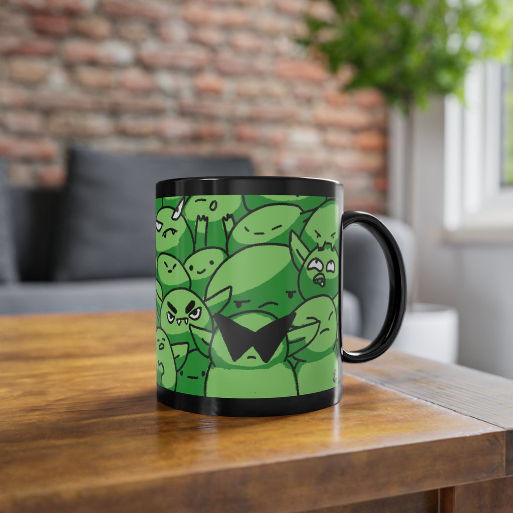 Taza Ejército Goblin negra (11oz)