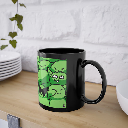 Taza Ejército Goblin negra (11oz)