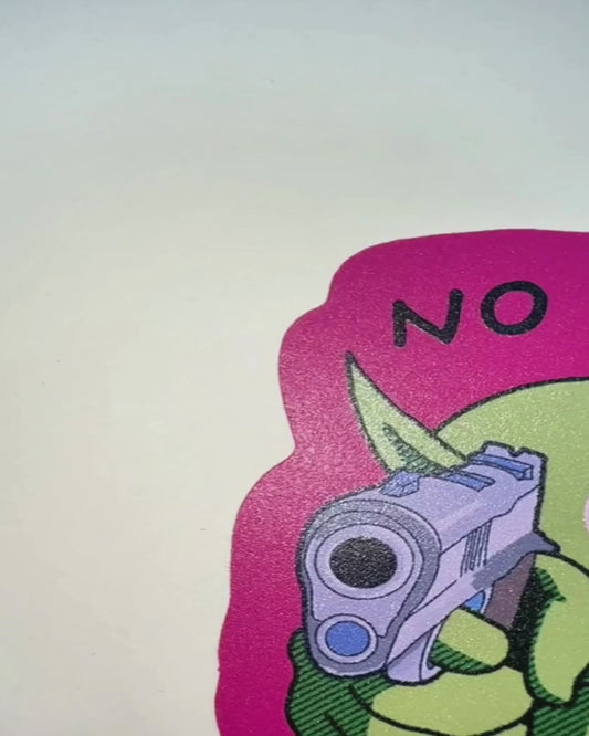 Stickers fluorescente